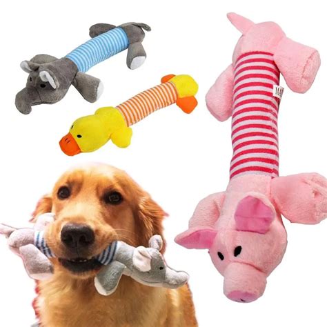 dog squeaky toy noise|dog toys with silent squeakers.